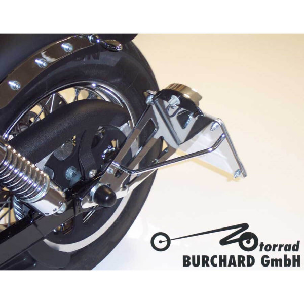 Burchard Excellence Seitl. KZH mit Teilegutachten, für Harley Davidson Street Bob/FD2 19mm Achse, ch