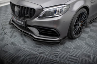 Front Stoßstange Flaps passend für Mercedes-AMG C63 W205 Facelift Front Stoßstange Flaps passend für Mercedes-AMG C63 W205 Facelift