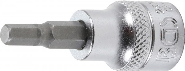 Bit-Einsatz | Antrieb Innenvierkant 10 mm (3/8") | Innensechskant 5 mm