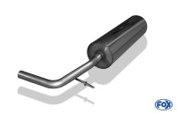 FOX Endschalldämpfer passend für Seat Mii, Skoda Citigo, VW Up FOX Endschalldämpfer passend für Seat Mii, Skoda Citigo, VW Up