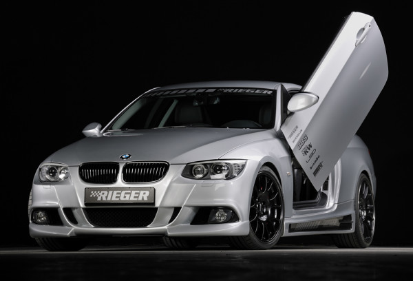 Rieger Spoilerstoßstange für BMW 3er E92 Coupé 03.10- (ab Facelift) LCI