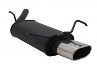 Novus Sportauspuff passend für Opel Corsa C 135x75mm Novus Sportauspuff passend für Opel Corsa C 135x75mm