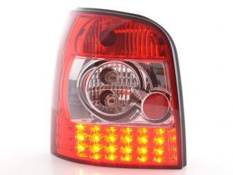 LED Rückleuchten Set Audi A4 Avant Typ B5 95-00 klar/rot