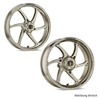 OZ Gass RS-A Aluminium Felgensatz titanfarben passend für BMW S1000RR 2021-2024 OZ Gass RS-A Aluminium Felgensatz titanfarben passend für BMW S1000RR 2021-2024