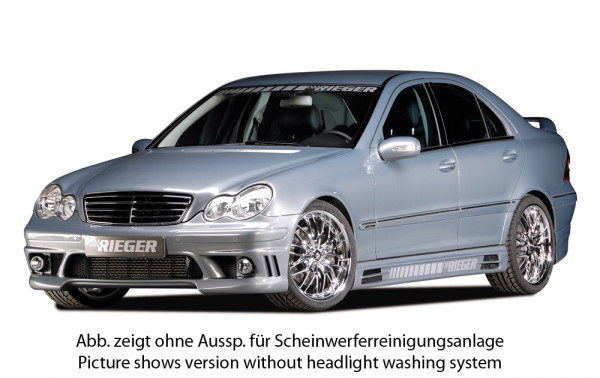 Rieger Spoilerstoßstange für Mercedes C-Klasse (W203) Lim. 05.00-