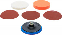 Schleif- und Polierscheiben-Satz Ø 125 mm Schleif- und Polierscheiben-Satz Ø 125 mm
