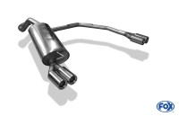 FOX Endschalldämpfer passend für Audi A3 8L Ø63,5mm 2x76 Typ 13 rechts/links FOX Endschalldämpfer passend für Audi A3 8L Ø63,5mm 2x76 Typ 13 rechts/links