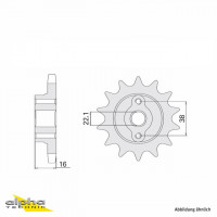 Ritzel 15 Zähne Teilung 520 passend für Ducati Ritzel 15 Zähne Teilung 520 passend für Ducati