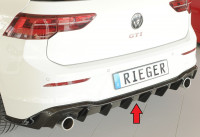 Rieger Heckeinsatz passend für VW Golf 8 GTI 5-tür. 08.20-03.24 (bis Facelift) Rieger Heckeinsatz passend für VW Golf 8 GTI 5-tür. 08.20-03.24 (bis Facelift)
