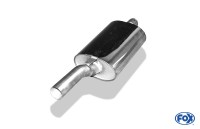 FOX Vorschalldämpfer passend für BMW E46 316/318 Edelstahl FOX Vorschalldämpfer passend für BMW E46 316/318 Edelstahl