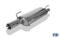 FOX Endschalldämpfer 1x80 Typ 24 passend für Opel Astra F-CC FOX Endschalldämpfer 1x80 Typ 24 passend für Opel Astra F-CC