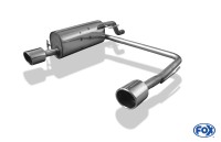 Endschalldämpfer 1x100 Typ 16 passend für Opel Corsa D NRE-Edition Endschalldämpfer 1x100 Typ 16 passend für Opel Corsa D NRE-Edition