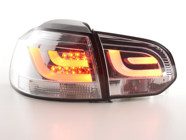 LED Rückleuchten Set VW Golf 6 Typ 1K 2008-2012 chrom