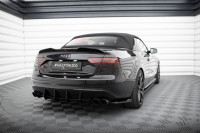 Heck Ansatz Flaps Diffusor V.1 passend für Audi S5 / A5 S-Line Coupe / Cabriolet 8T Heck Ansatz Flaps Diffusor V.1 passend für Audi S5 / A5 S-Line Coupe / Cabriolet 8T