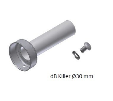 MIVV DB-Killer Für MIVV UNIVERSAL Schalldämpfer Rechts X-M1 ST. STEEL 55mm