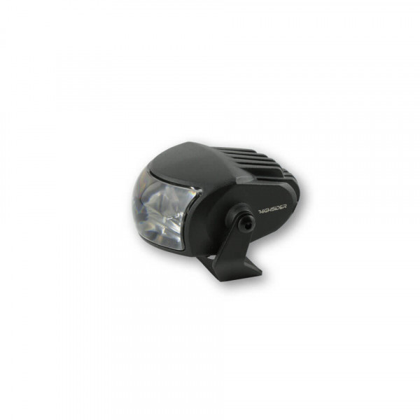 HIGHSIDER LED- Abblendscheinwerfer COMET- LOW, matt schwarz E-geprüft