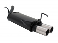 Novus Sportauspuff passend für Opel Corsa C 2x76mm Edelstahl Novus Sportauspuff passend für Opel Corsa C 2x76mm Edelstahl