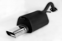 Ulter Sportauspuff passend für Toyota Corolla E12 2002-2004 1 Endrohr oval 145×75 Ulter Sportauspuff passend für Toyota Corolla E12 2002-2004 1 Endrohr oval 145×75