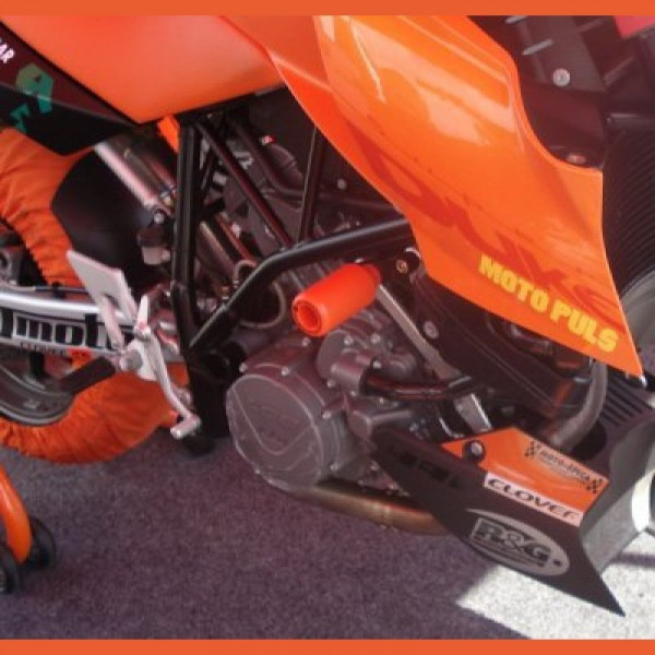 R&G Racing Obere Sturzpads "No Cut" KTM 950 990 Supermoto R / SMT