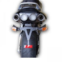 Kennzeichenhalter passend für Suzuki GSR 600 (06-11) verstellbar schwarz Kennzeichenhalter passend für Suzuki GSR 600 (06-11) verstellbar schwarz