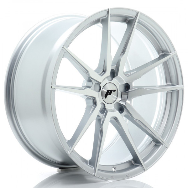 JR Wheels JR21 20x10 ET20-48 5H Blank Silver Machined