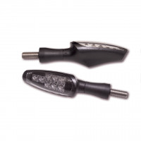 KOSO Z1 LED Blinker Gehäuse Schwarz / Linse Klar (Paar), Vorn & Hinten KOSO Z1 LED Blinker Gehäuse Schwarz / Linse Klar (Paar), Vorn & Hinten