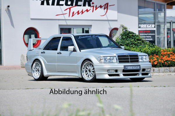 Rieger Spoilerstoßstange Breitbau II (RT01) für Mercedes 190 (W201) Lim.