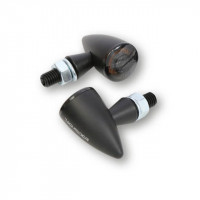 HIGHSIDER pro Apollo Bullet LED Blinker/Positionslicht 2in1 Schwarz/Getönt, E-geprüft (Paar) HIGHSIDER pro Apollo Bullet LED Blinker/Positionslicht 2in1 Schwarz/Getönt, E-geprüft (Paar)