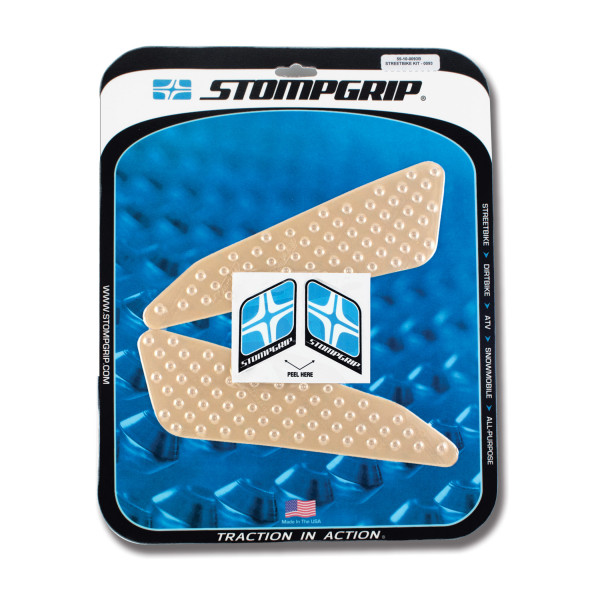 Stompgrip Traction Pad für Moto Guzzi V9 Roamer 16-20 Volcano Klar