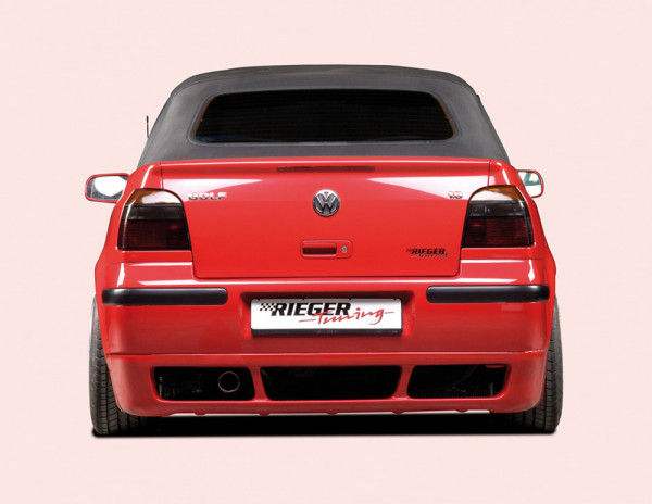 Rieger Heckansatz für VW Golf 4 Cabrio 10.97-03, Heckansätze, Aerodynamik, Auto Tuning