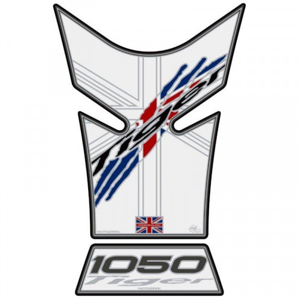 Motografix 3D Gel Tank Pad Protector passend für Triumph Tiger 1050 TT030W