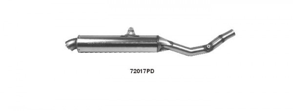 Arrow Endschalldämpfer Racing Paris-Dakar Replica Edelstahl passend für Suzuki DR 350 S 90-95
