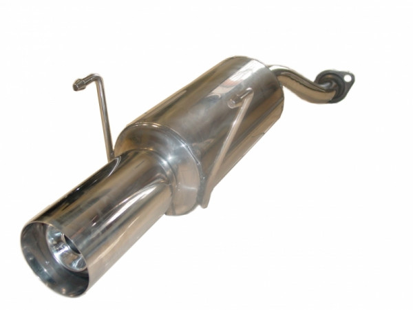 Ulter Sportauspuff für Honda Civic VI HATCHBACK 1996-2001 1 Endrohr rund Ø100