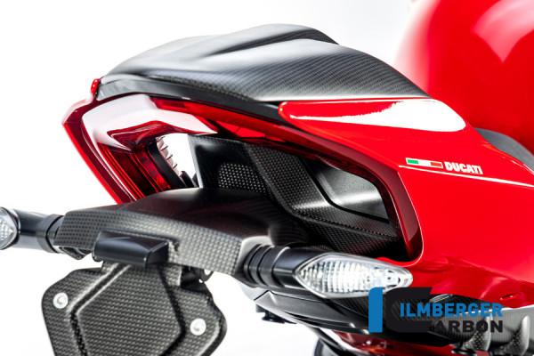 Ilmberger Carbon Ramenheckabdeckung unten matt für Ducati Streetfighter V4 2020-