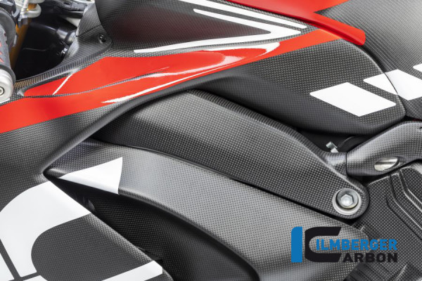 Ilmberger Carbon Rahmenabdeckung links matt für Ducati Panigale V4 / V4S ab 2018