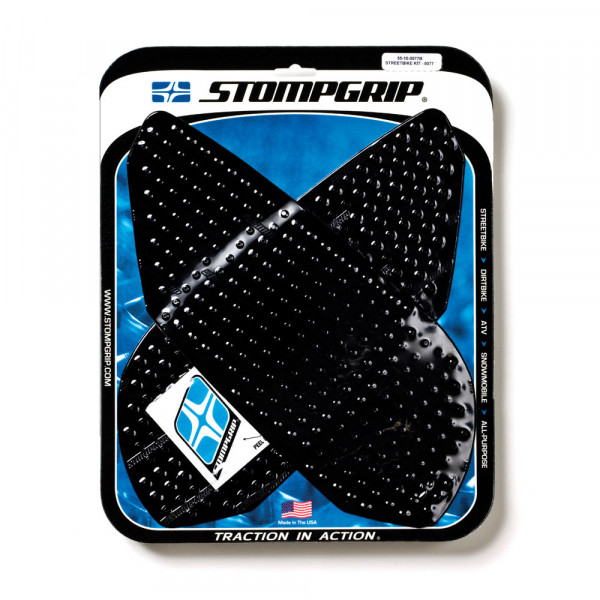 Stompgrip Traction Pad für Triumph Street Triple 675 / R 08-12 Volcano Schwarz