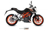 MIVV Suono Edelstahl Auspuff passend für KTM 390 Duke 13-16 MIVV Suono Edelstahl Auspuff passend für KTM 390 Duke 13-16