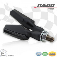 COB-Blinker "Nado" | Alu schwarz getönt | E-geprüft COB-Blinker "Nado" | Alu schwarz getönt | E-geprüft