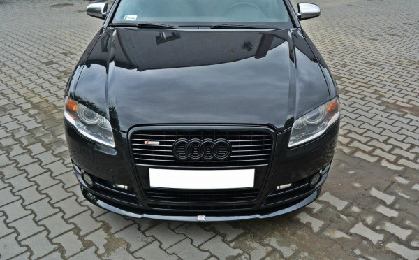 Front Diffuser V.2 Audi A4 B7 Schwarz Hochglanz