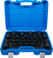 Kraft-Bit-Einsatz-Satz 22-tlg. | Innenvierkant 3/4 Zoll | Innensechskant & Torx Kraft-Bit-Einsatz-Satz 22-tlg. | Innenvierkant 3/4 Zoll | Innensechskant & Torx