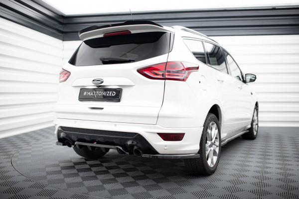 Heck Ansatz Flaps Diffusor passend für Ford Kuga ST-Line Mk2 Facelift