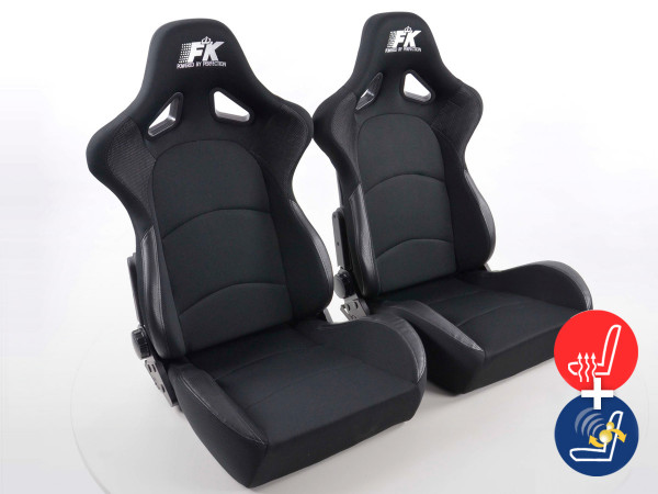 ntshibo Komplettes Set Leder MH52 Auto Sitzschoner passend für Ford Br –
