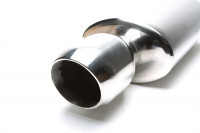 TA Technix Edelstahl Sportendschalldämpfer universal 115mm rund / angeschrägt / nach innen gezogen TA Technix Edelstahl Sportendschalldämpfer universal 115mm rund / angeschrägt / nach innen gezogen