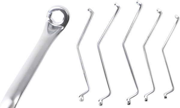 Bremsentlüfterschlüssel-Satz N-Form 5-tlg. SW 7–11 mm