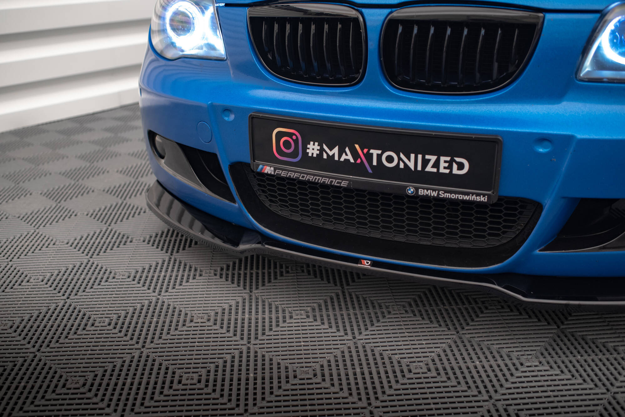 Maxton Heck Ansatz Flaps Diffusor für BMW 1er E87 Standard/M
