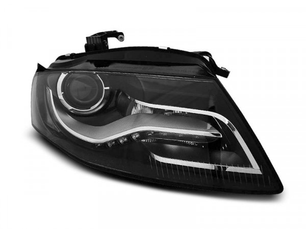 Scheinwerfer True DRL Black passend für Audi A4 B8 04.08-11