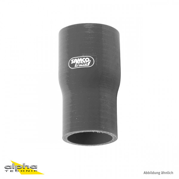 SAMCO SPORT Siliconschlauch Reduzierstück 25mm auf 22mm gunmetal grey