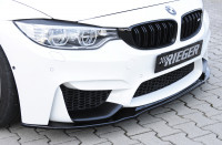 Rieger Spoilerschwert glanz schwarz für BMW 4er F83 M4 (M3) Cabrio 07.14- Ausführung: Schwarz matt