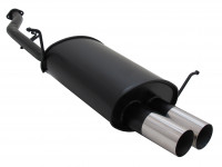 Novus Sportauspuff passend für BMW E36 Compact 316i 2x76mm RL-Design Novus Sportauspuff passend für BMW E36 Compact 316i 2x76mm RL-Design