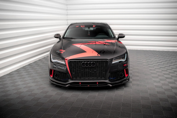 Front Ansatz passend für Audi A7 RS7 Look C7